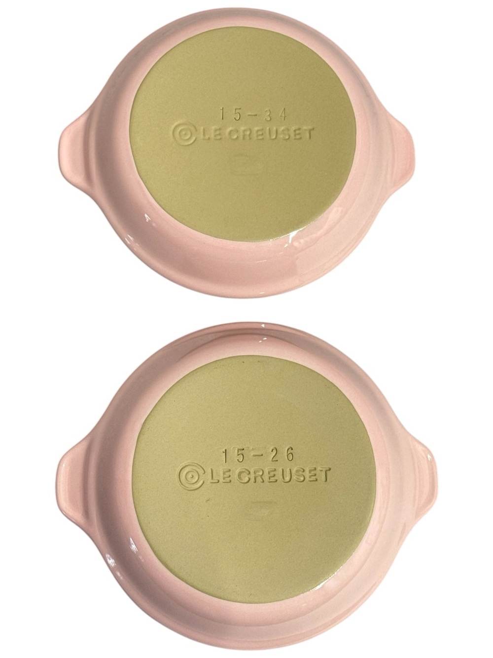 Le Creuset Pink Stoneware Creme Brûlée Baking Dishes - Set of 2